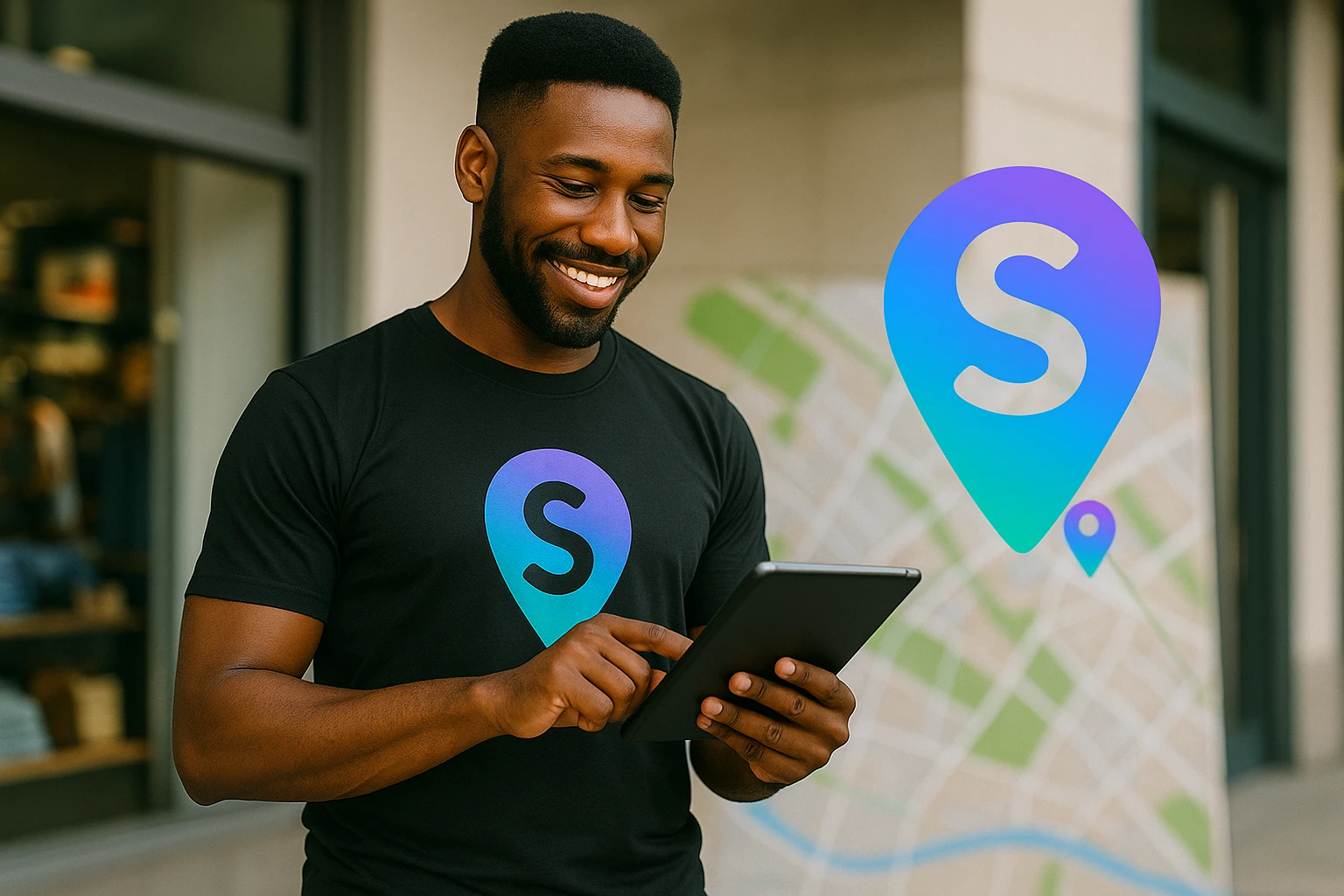 Commercial terrain avec Sally